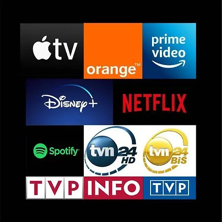 Orange Metro Fast Wifi 1gbs Big Tv Hbo Appletv 아파트 바르샤바